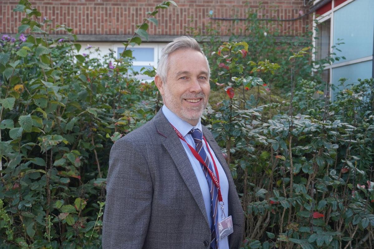 Andy Green, Principal of Copleston High School